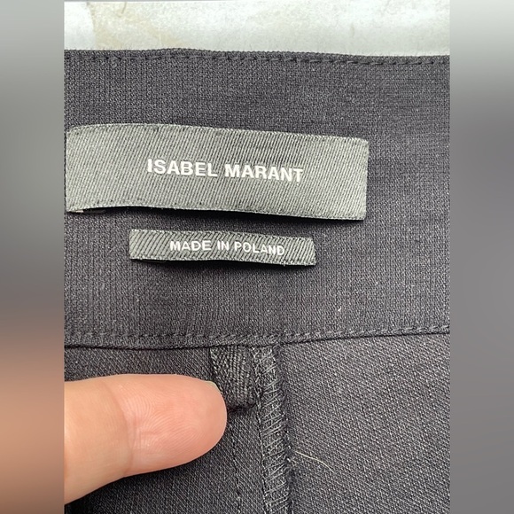 ISABEL MARANT HUNTER FLARE CUFF PANT SIZE 38/6 - Picture 11 of 14